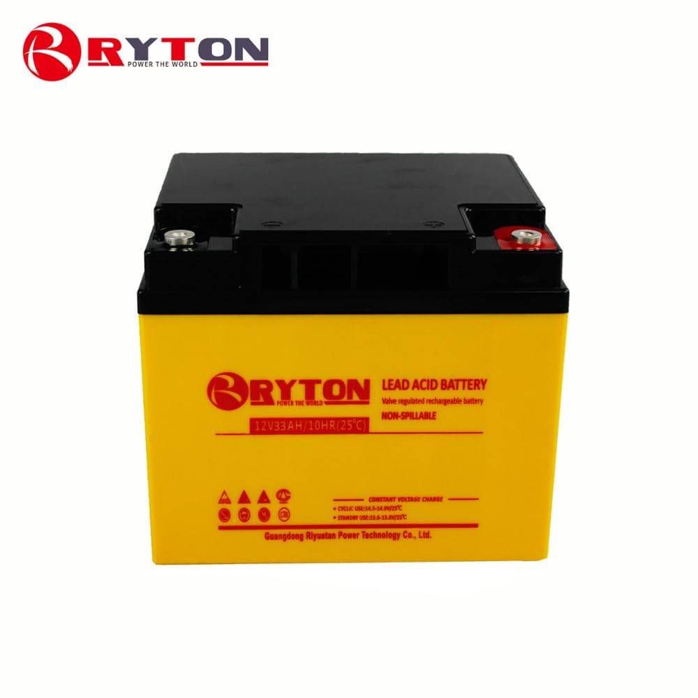 12V33Ah ISO27001 Photovoltaic water pump system battery